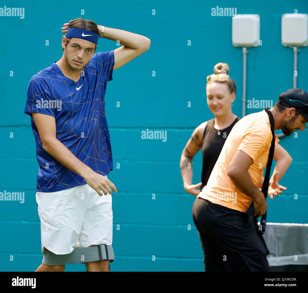 MIAMI GARDENS, FLORIDA MARCH 26 Taylor Fritz day 6 at the Miami Open