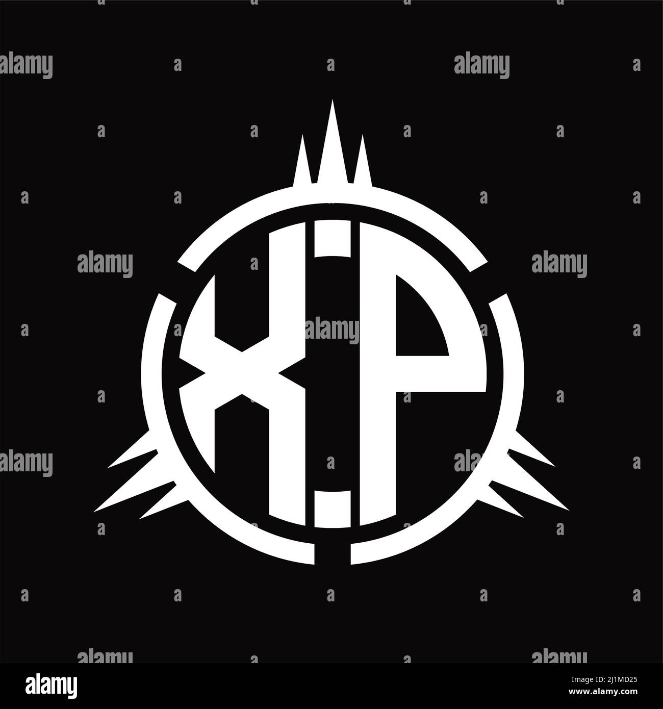 Xp modern logo hi-res stock photography and images - Alamy