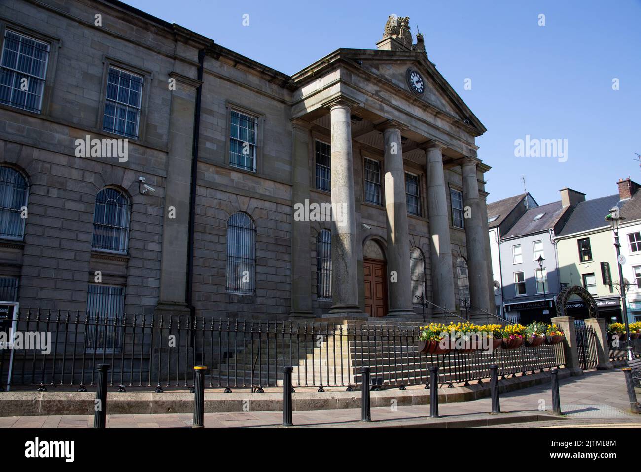 Omagh Courthouse, a judicial facility in the High Street, Omagh, County
