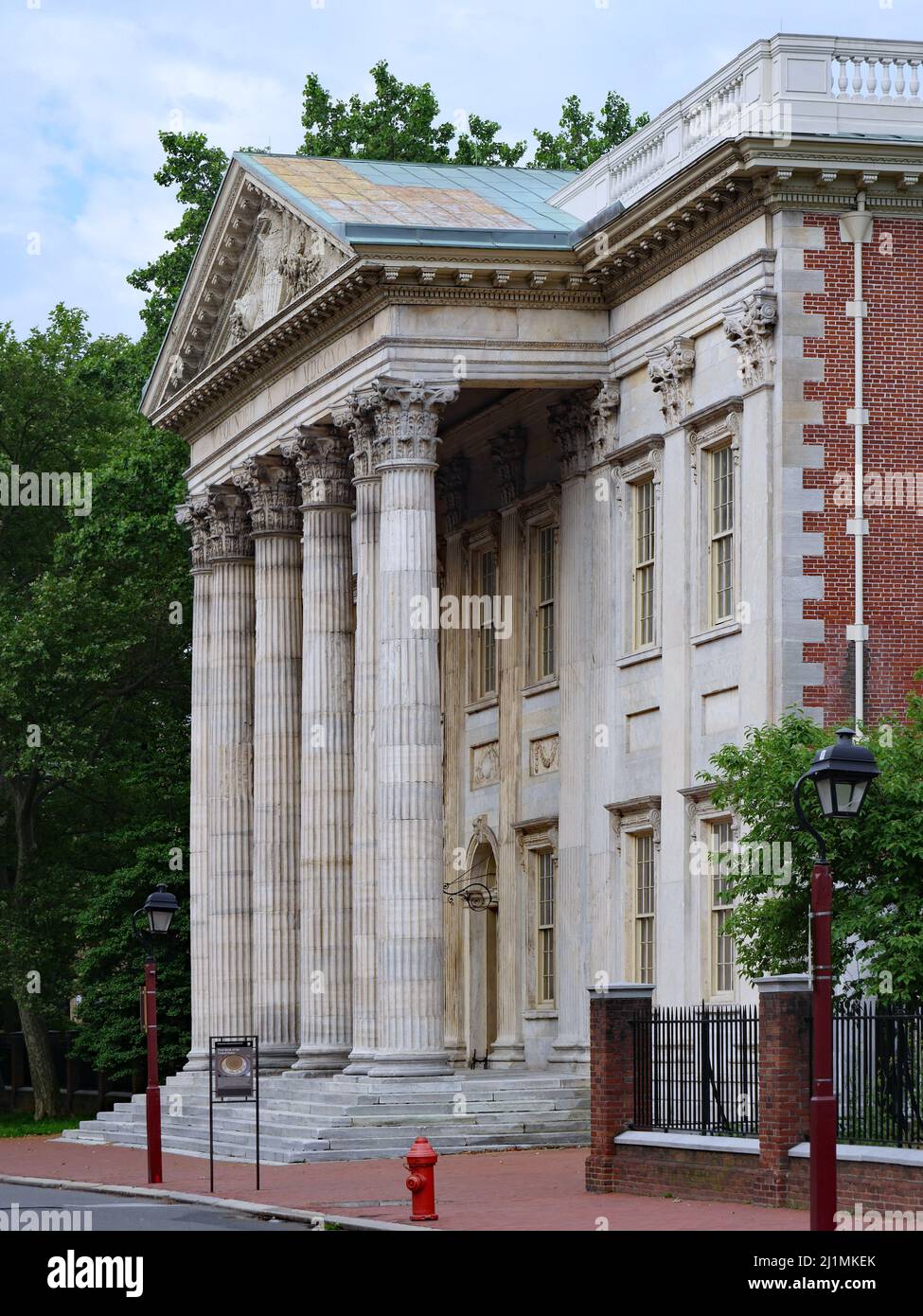 Historic First Bank of the United States, Philadelphia Stock Photo