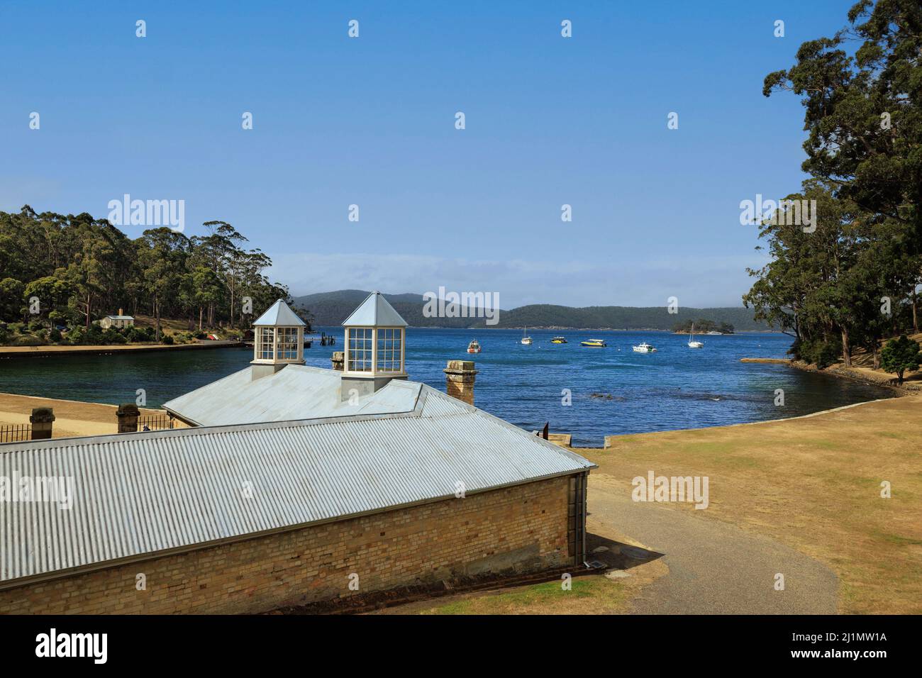 The Port Arthur historic site at Port Arthur, Tasmania Stock Photo