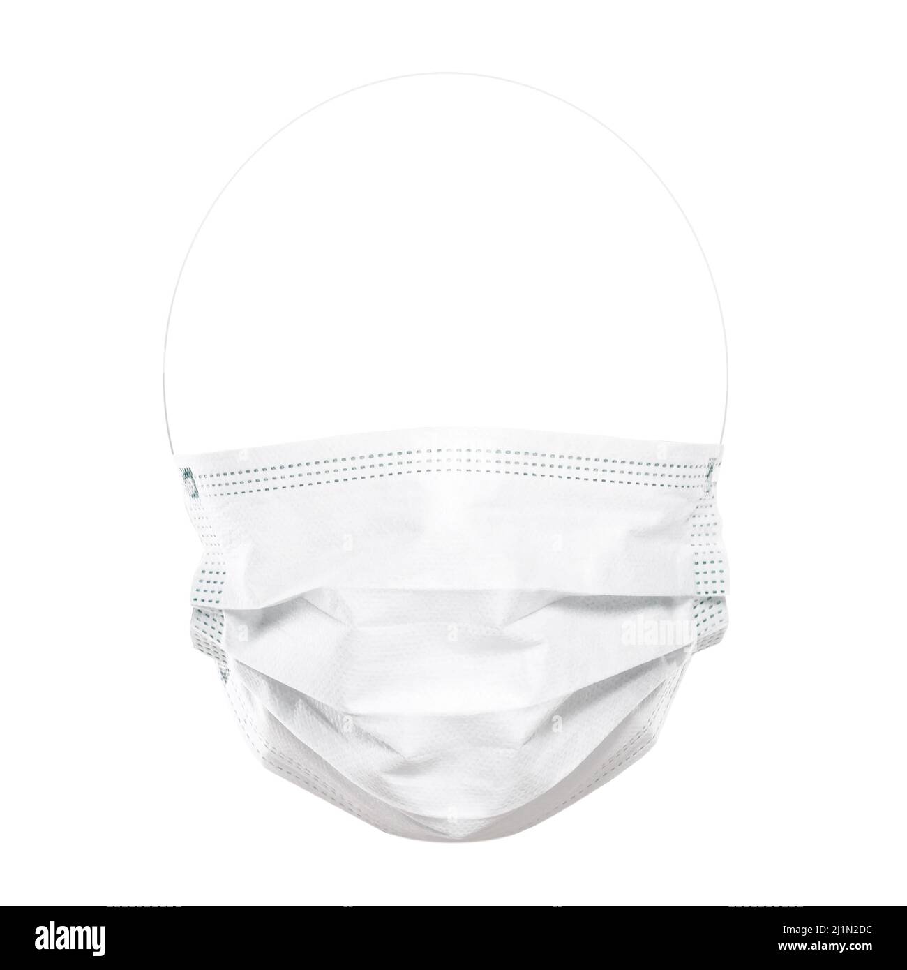 Face protection mask isolated on white background Stock Photo - Alamy