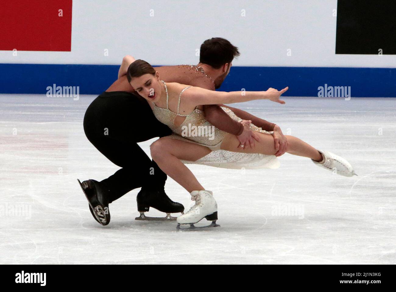 Gold medallist France's Gabriella Papadakis and Guillaume Cizeron