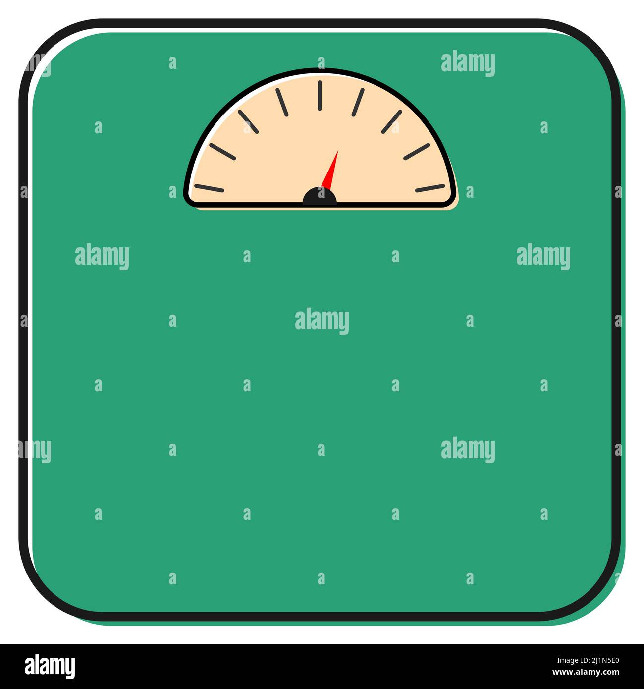 Weight scale icon, healthy diet body symbol, loss calorie measure ...