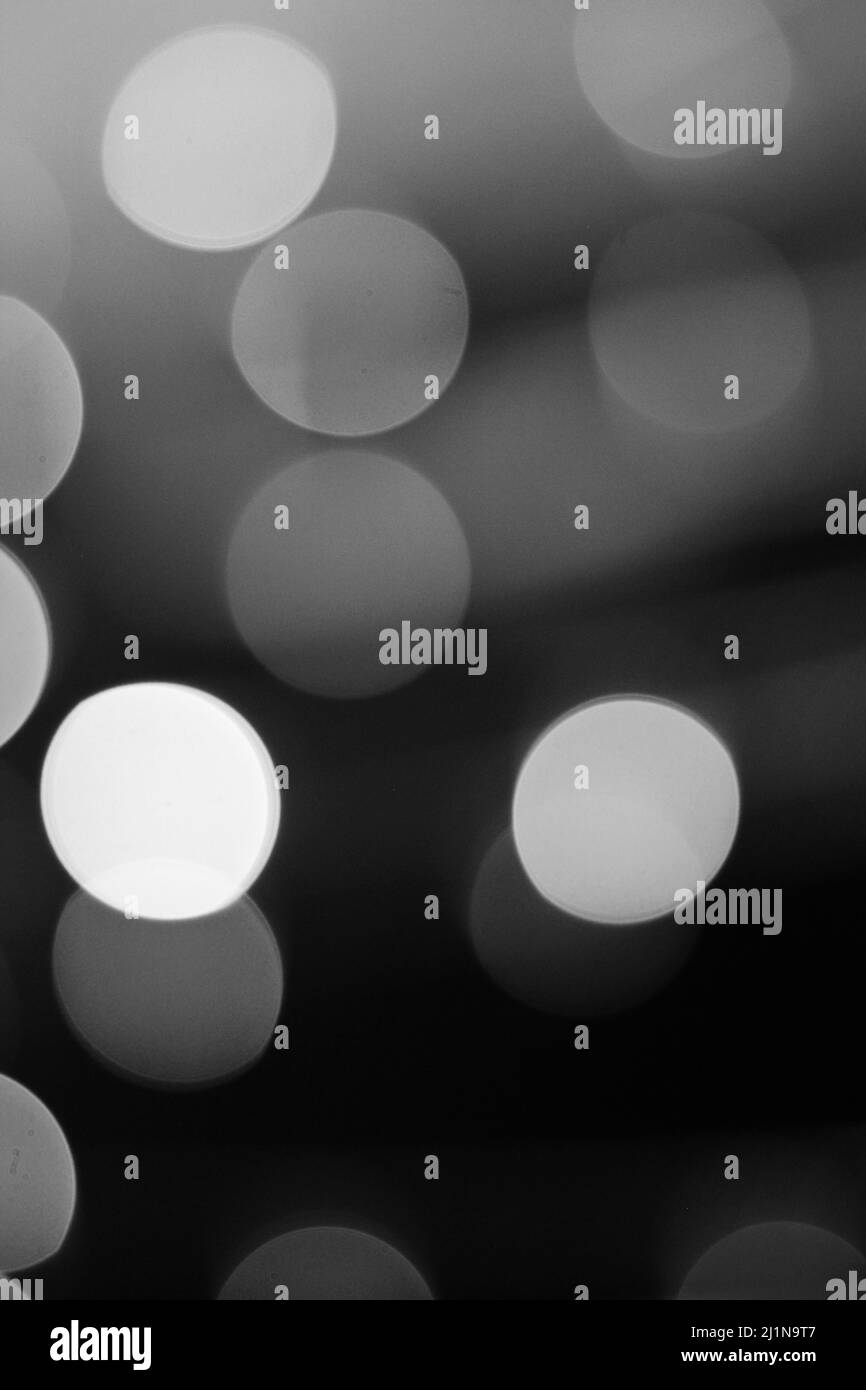 Colorful bokeh circles Black and White Stock Photos & Images - Alamy