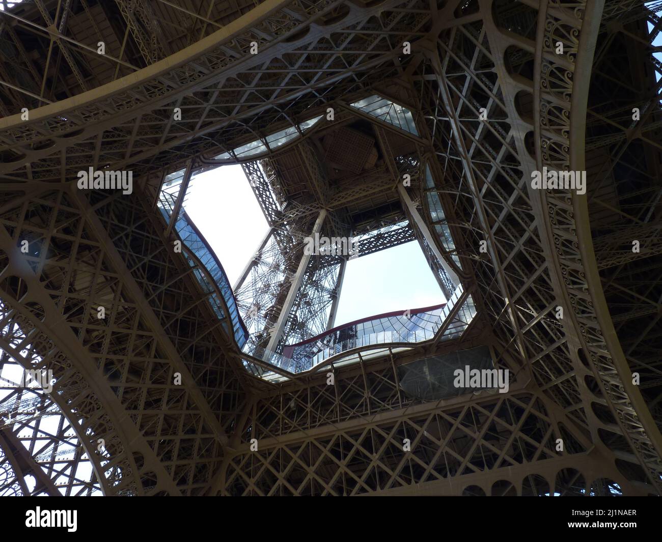 Paris with its iconic buildings and representative objects, Disneyland ...