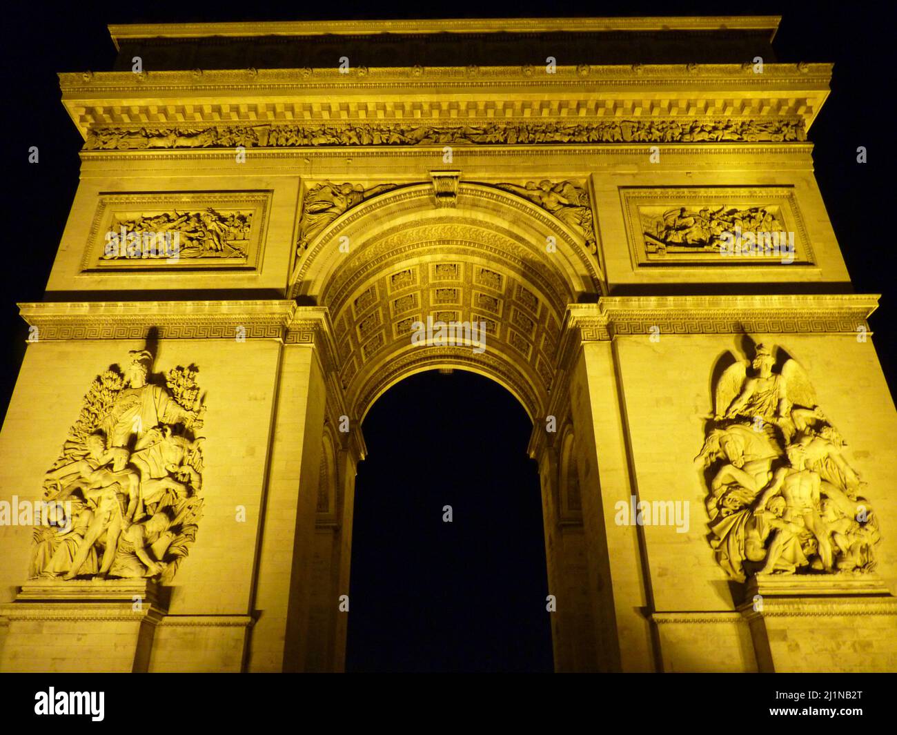 Paris with its iconic buildings and representative objects, Disneyland ...