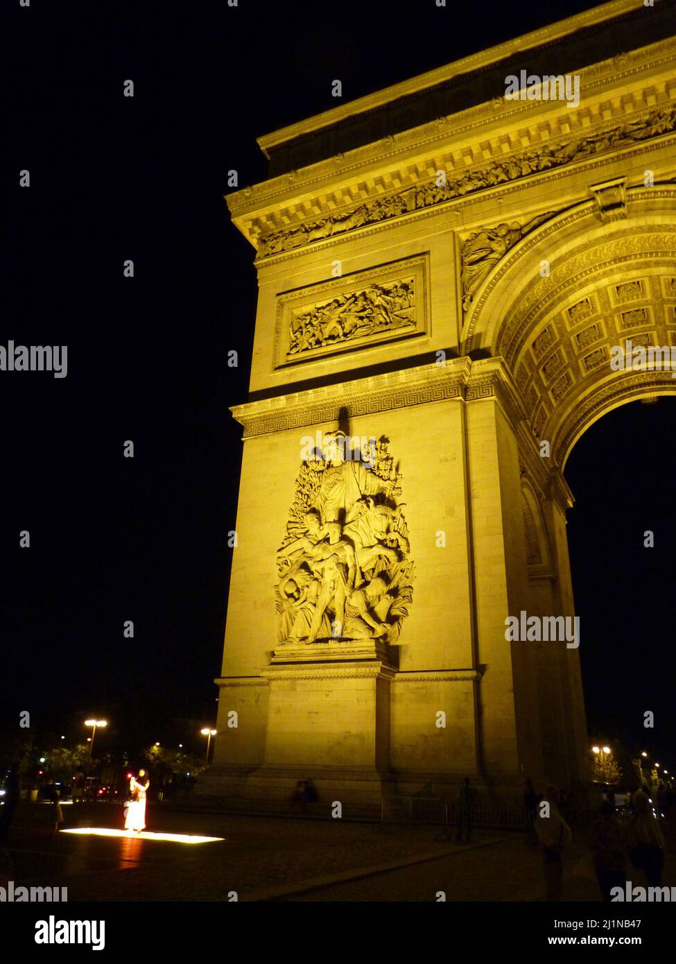 Paris with its iconic buildings and representative objects, Disneyland ...