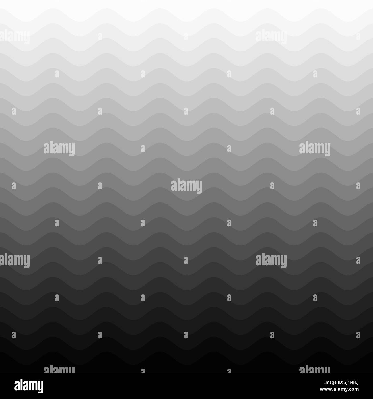 The abstract wavy background in black, gray and white colors Stock