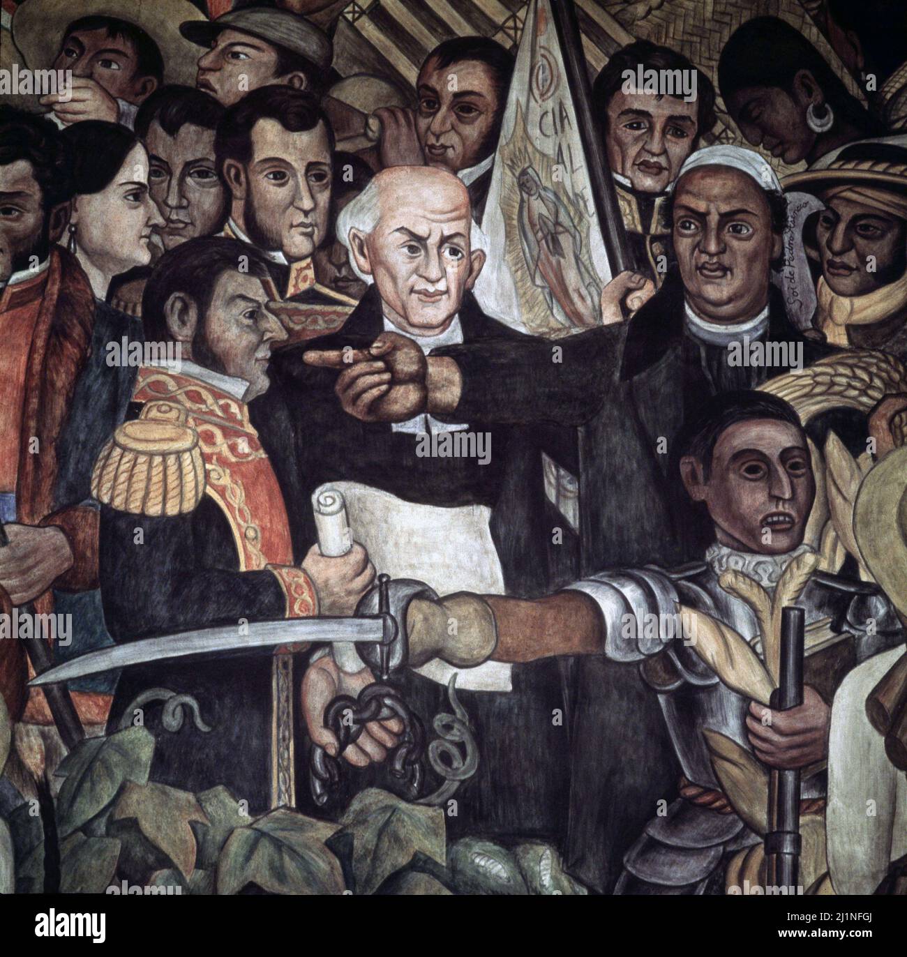 MORELOS Y PAVON , JOSE MARIA. SACERDOTE Y PATRIOTA MEXICANO . 1765