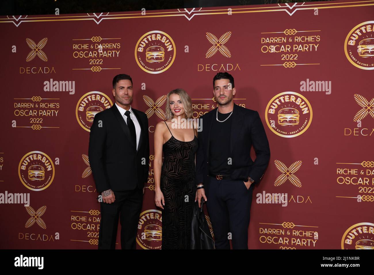 Steven Slate, Danielle Remington, and Tal Mamion arrive at Darren