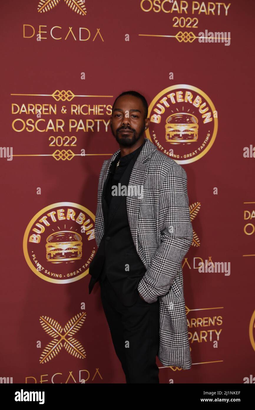 James Stephens arrives at Darren Dzienciol and Richie Akiva’s Oscar