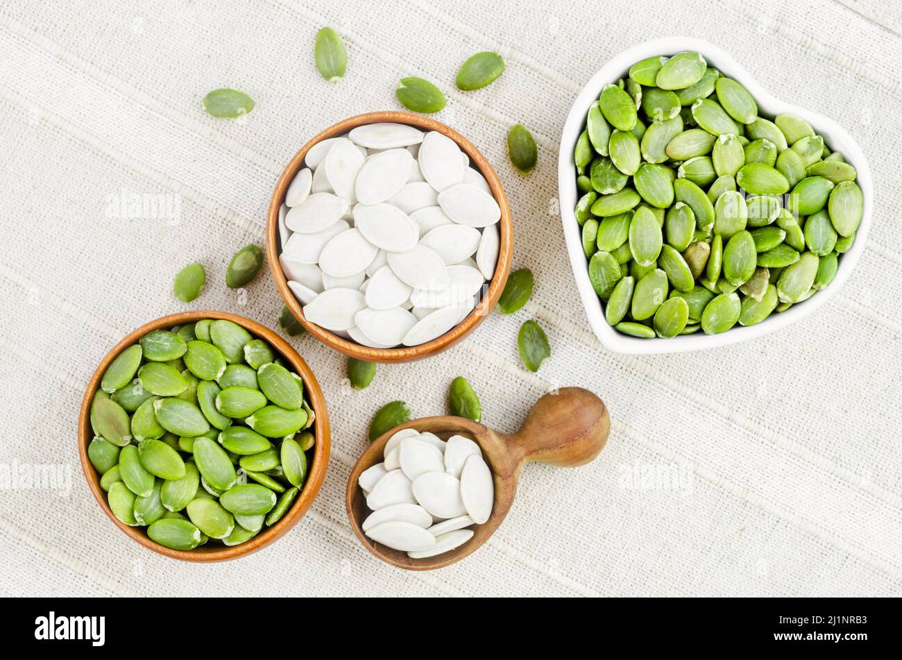 Roasted salty pumpkin seeds hi-res stock photography and images - Alamy