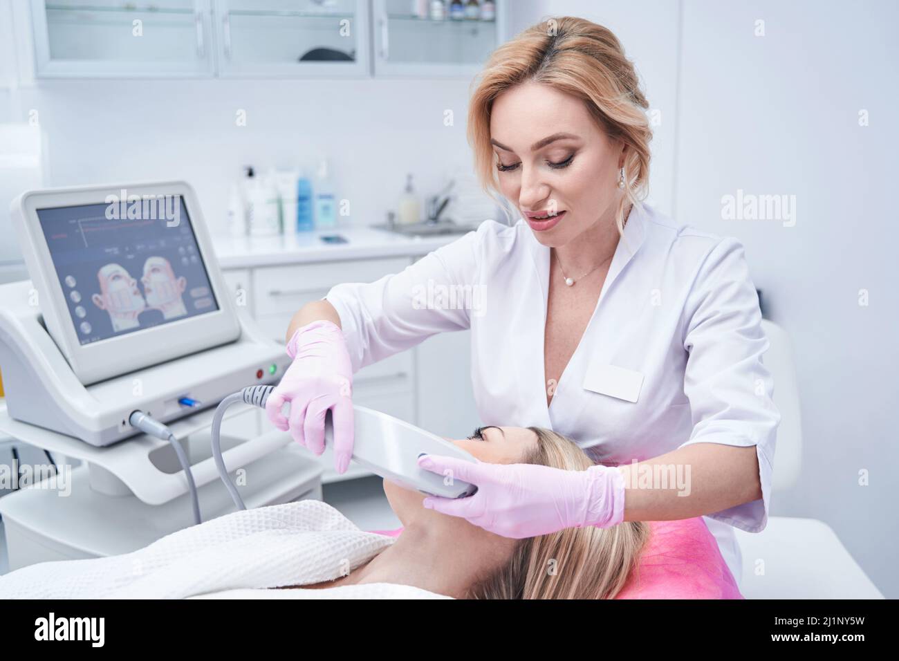 Ultrasonic beauty device hi-res stock photography and images - Alamy