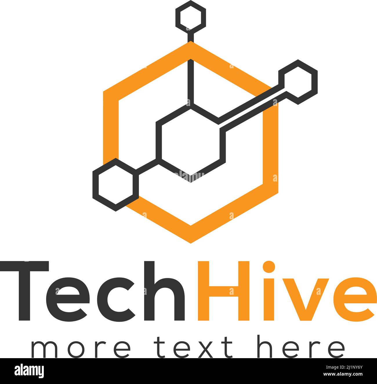 Tech Hive logo for Electronic Technology Stock Vector Image & Art - Alamy