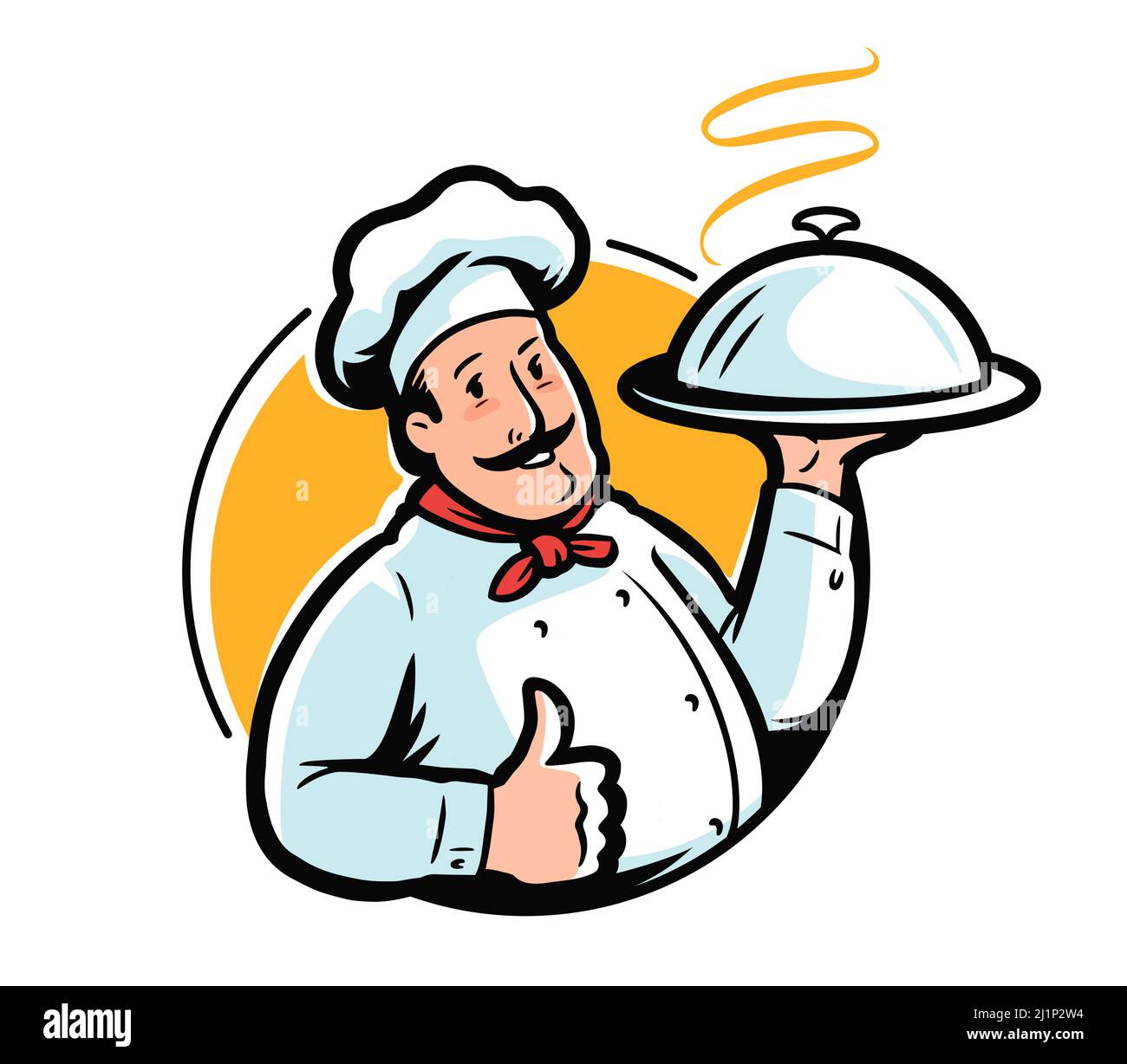 Kitchen cook cartoon hi-res stock photography and images - Alamy