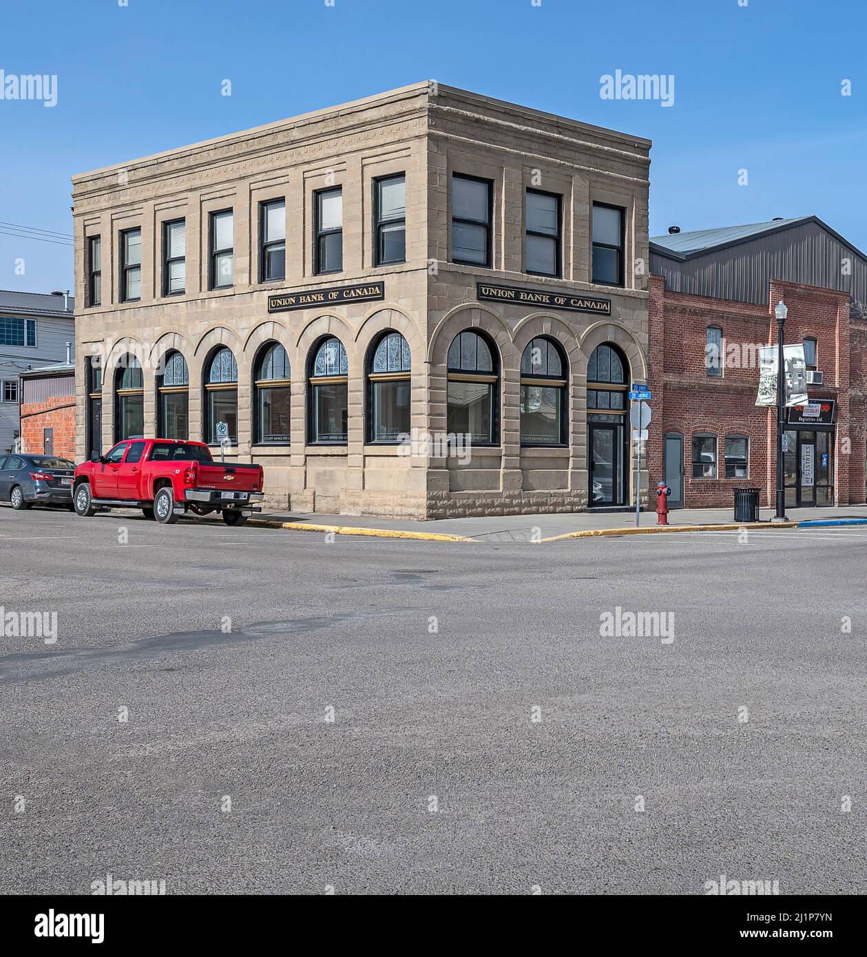 Didsbury, Alberta, Canada March 25, 2022 Historic Union Bank