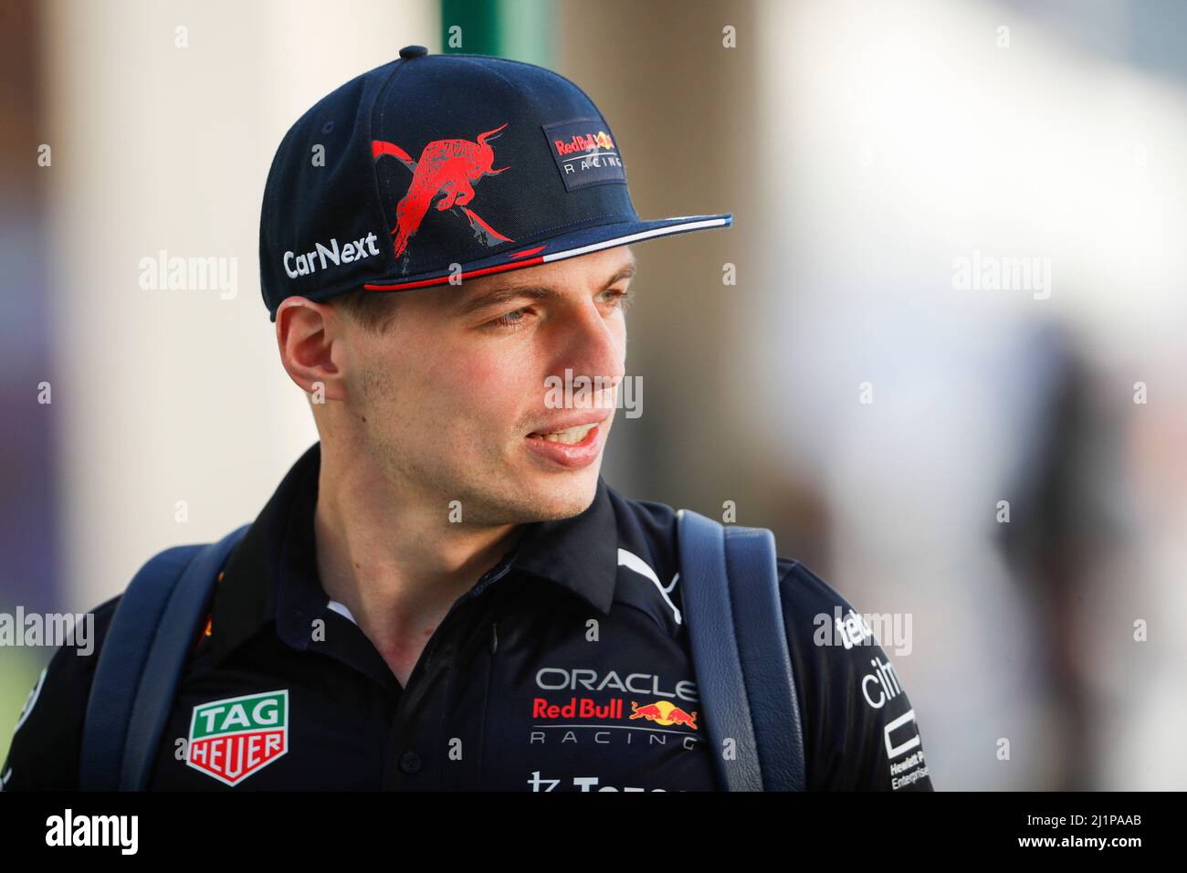 1 Max Verstappen (NLD, Oracle Red Bull Racing), F1 Grand Prix of Saudi  Arabia at Jeddah Corniche Circuit on March 24, 2022 in Jeddah, Saudi  Arabia. (Photo by HIGH TWO Stock Photo - Alamy