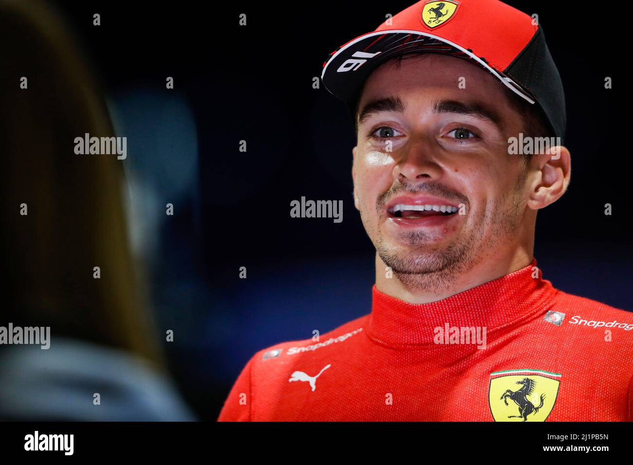 Jeddah, Saudi Arabia. 26th Mar, 2022. #16 Charles Leclerc (MCO ...