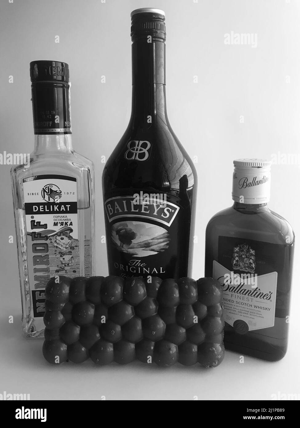 Chocolate and Drinks Stock Photo