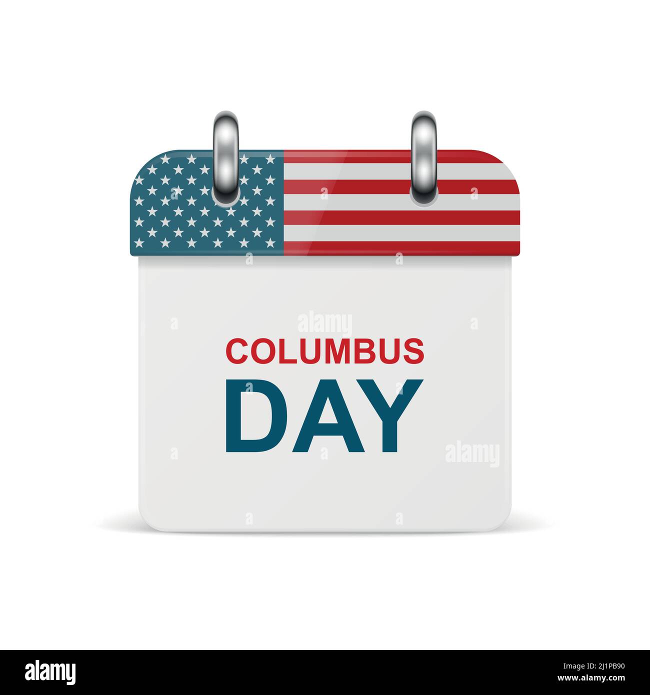 Vector 3d Realistic Columbus Day Paper Classic Simple Minimalistic ...