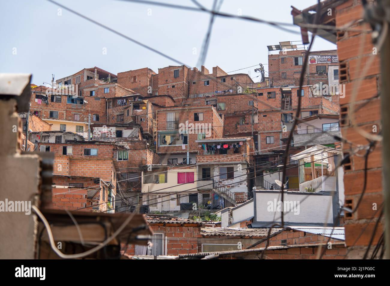 The Comuna 13 district in Medellin, Colombia Stock Photo - Alamy