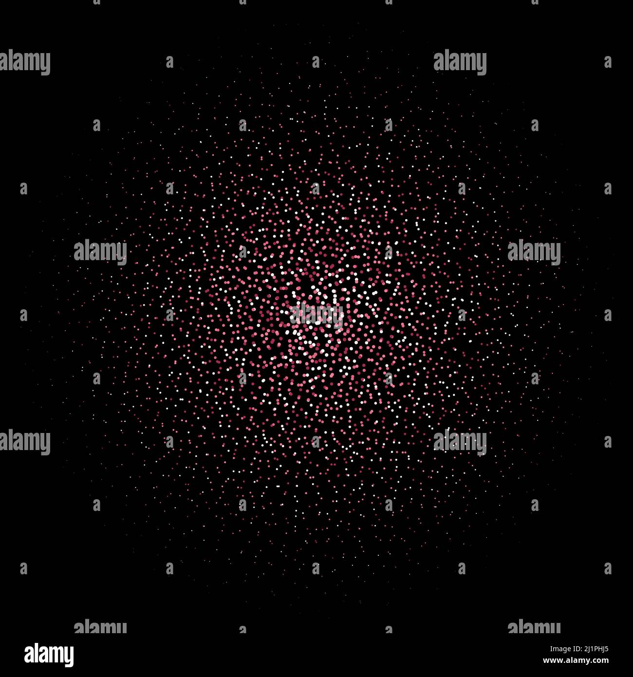 Glittering particles on a black background. Festive background Stock ...