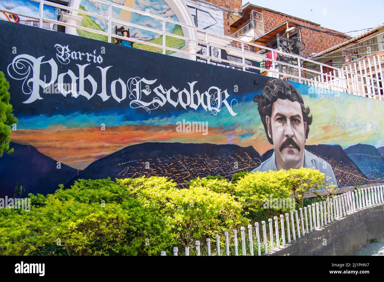 Barrio pablo escobar hi-res stock photography and images - Alamy