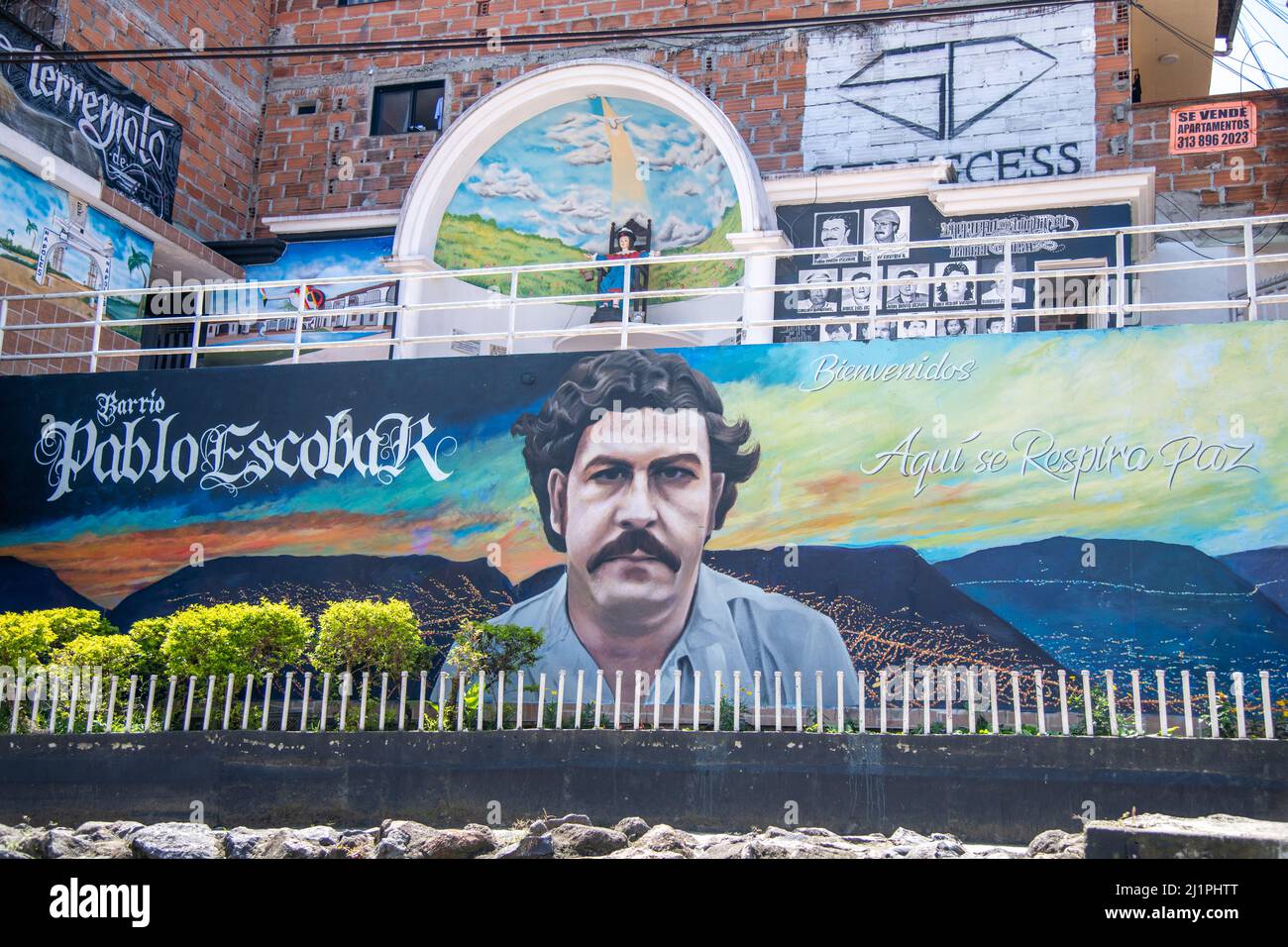 Barrio pablo escobar hi-res stock photography and images - Alamy