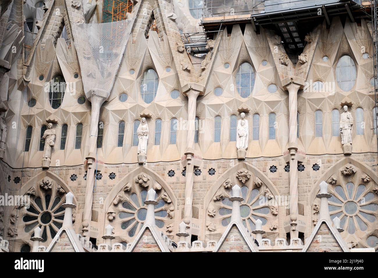 The Holy Family Cathedral of Barcelona (Credit Image: © Julen Pascual Gonzalez) Stock Photo