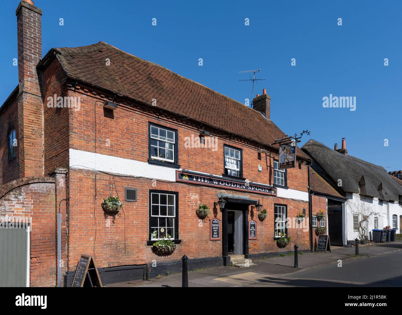 The Wooden Spoon public house, High Street, Downton, Salisbury