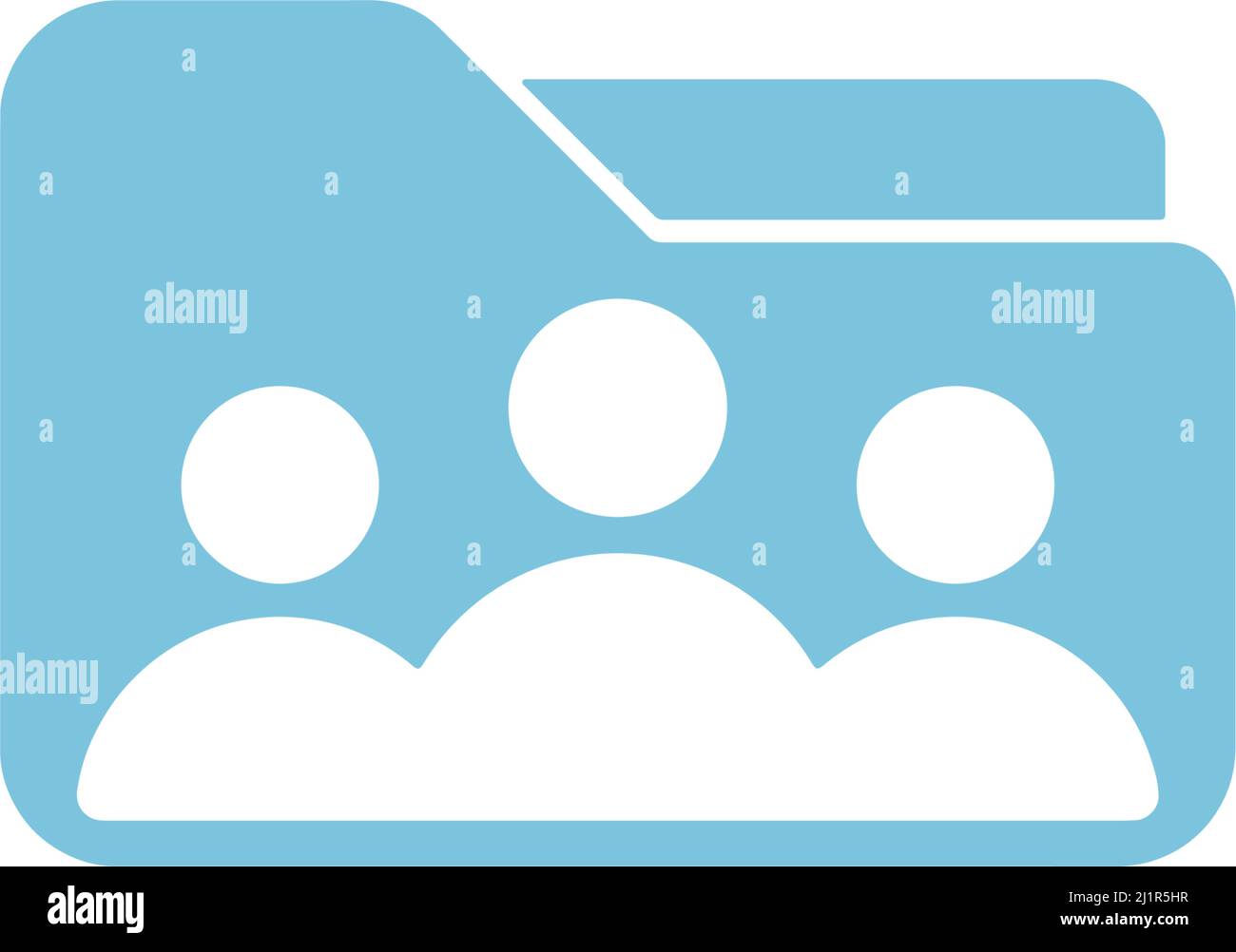 Folder icon flat design template vector illustration Stock Vector Image ...