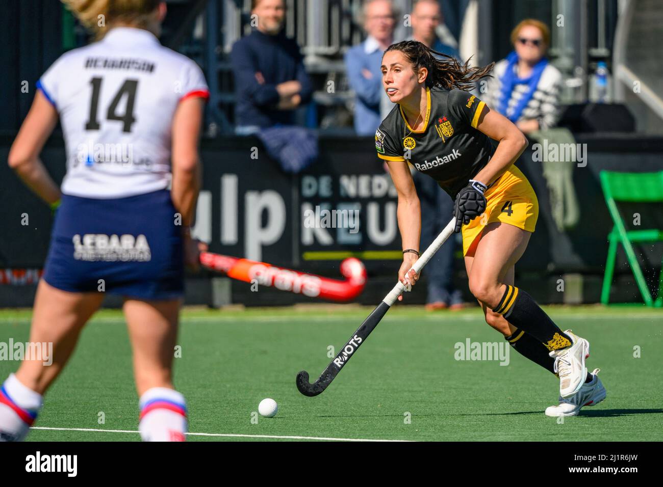DEN BOSCH, 27032022, HC Den Bosch, Hockey Hoofdklasse Dames, Seizoen 20212022. Pleun van der DEN BOSCH, 27032022, HC Den Bosch, Hockey Hoofdklasse Dames, Seizoen 20212022. Pleun van der
