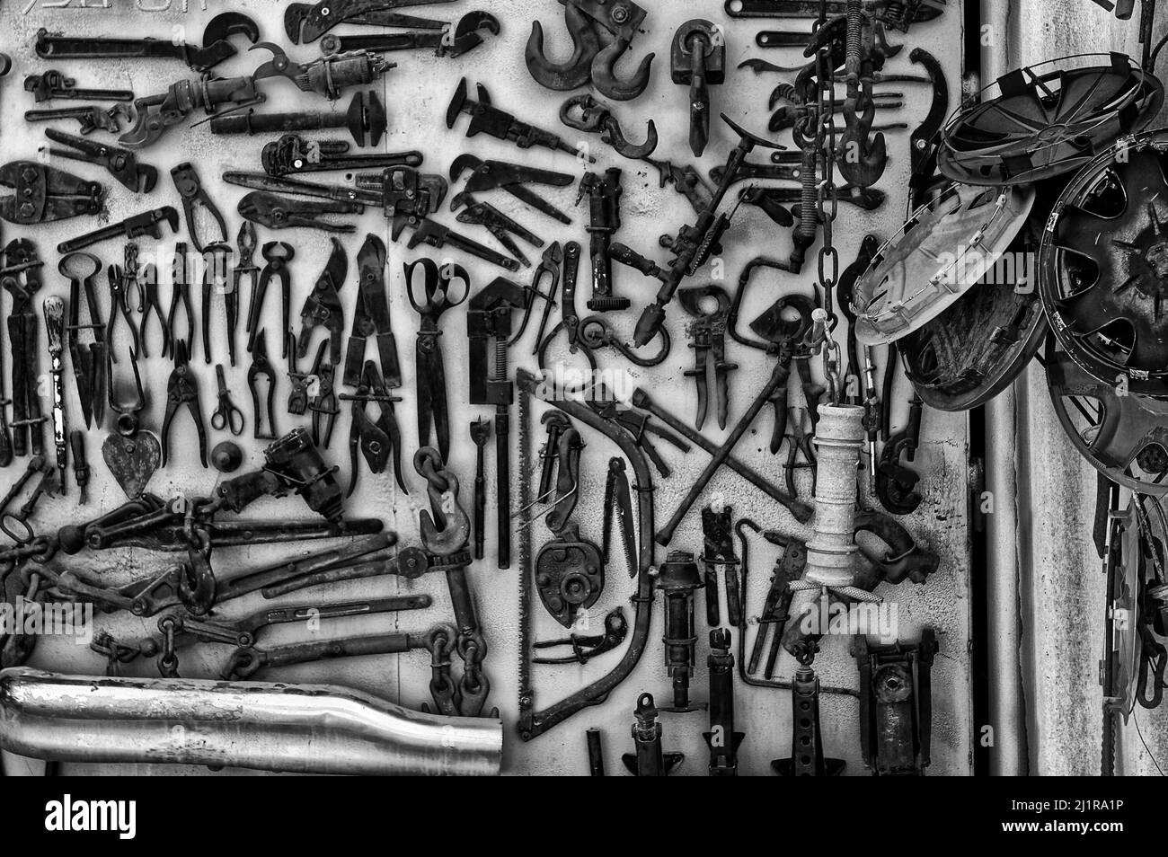 Safed, city of artists, Israel, tools Stock Photo - Alamy
