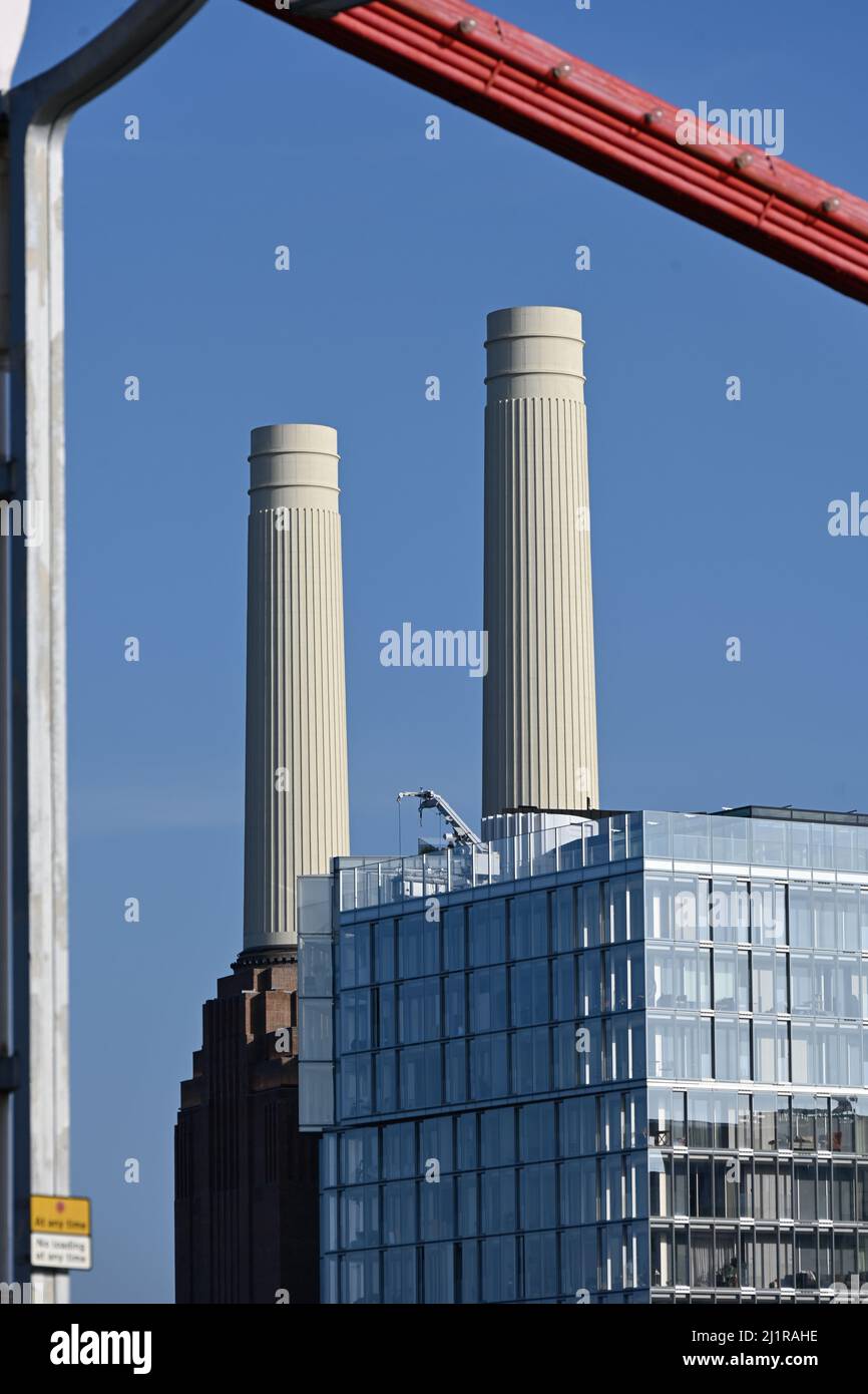 Battersea Power Station, London, UK Stock Photo