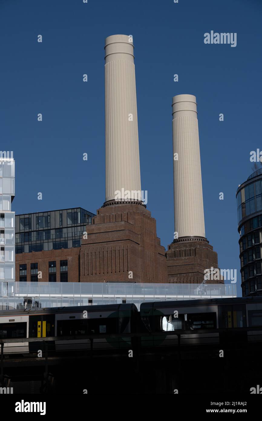 Battersea Power Station, London, UK Stock Photo