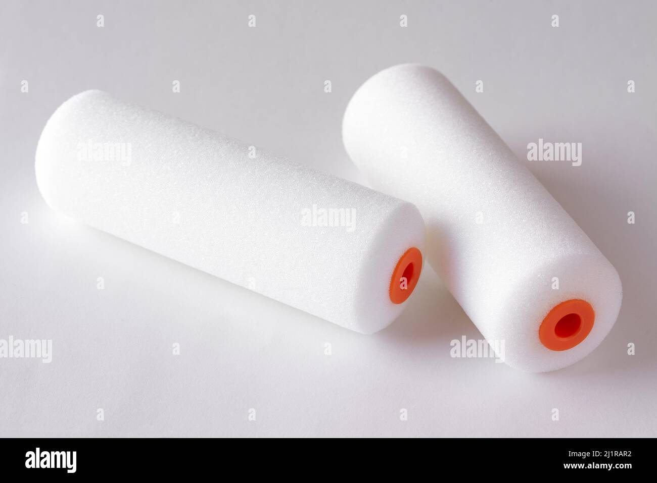 Foam Paint Rollers Stock Photo Alamy