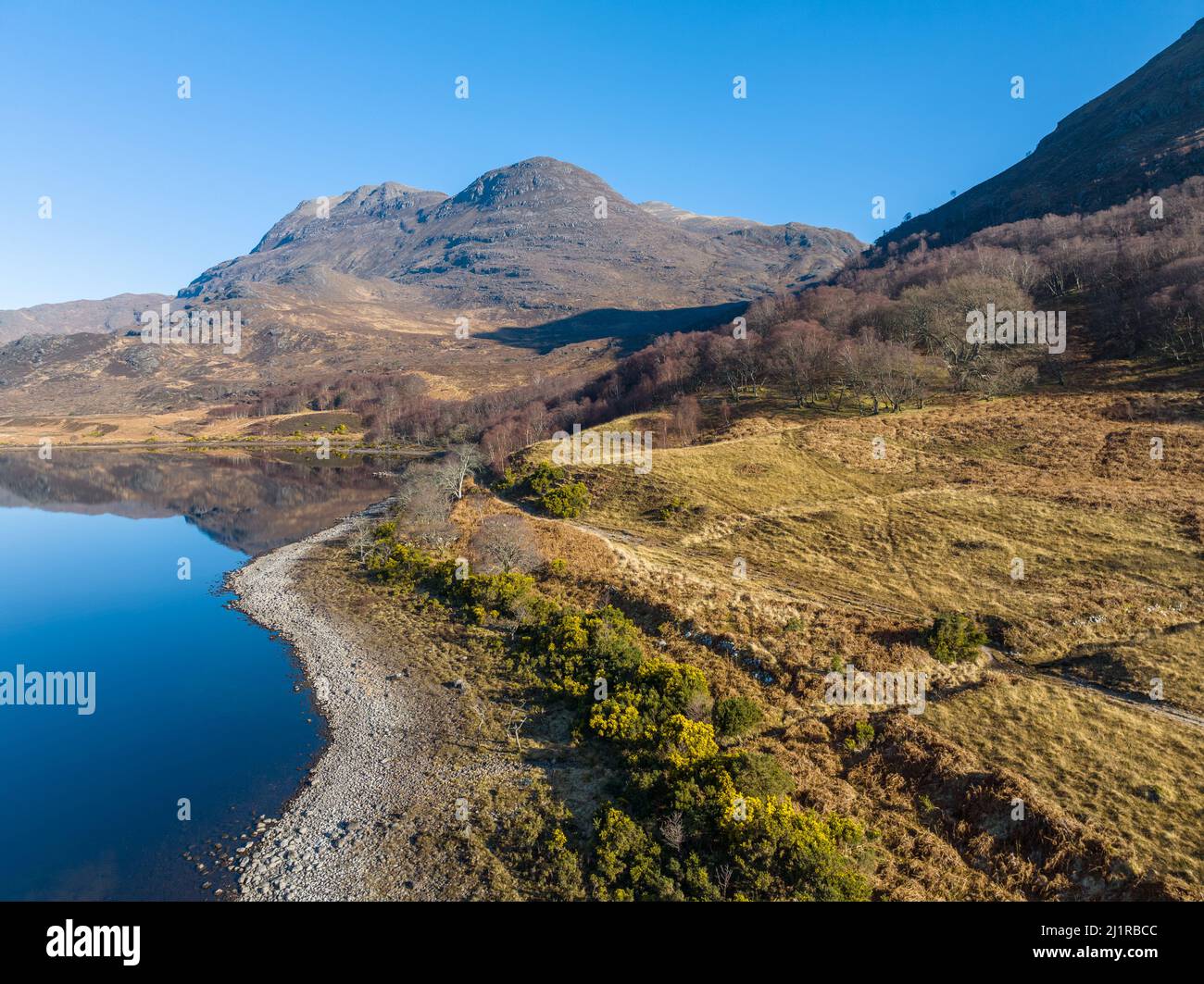 Loch Maree, Scottish Highlands Stock Photo Alamy