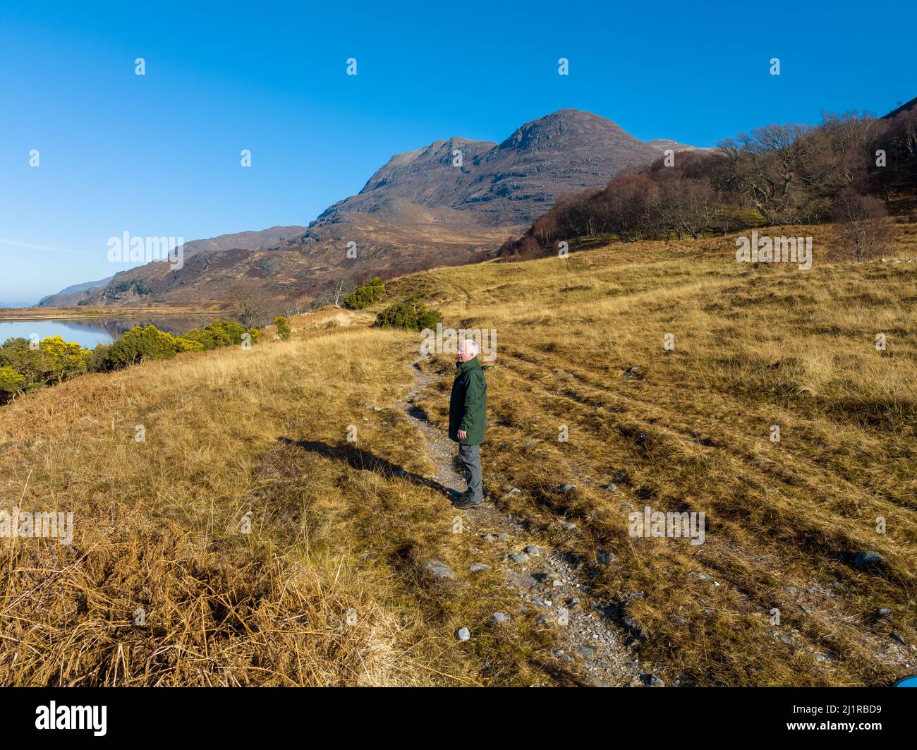 Loch Maree, Scottish Highlands Stock Photo Alamy