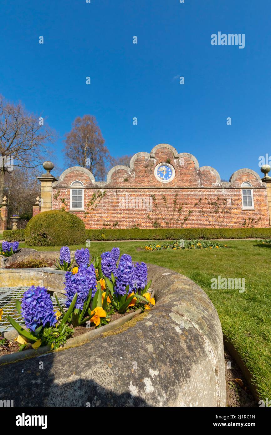 Erddig 18th Century Manor House and landscaped gardens owned by the