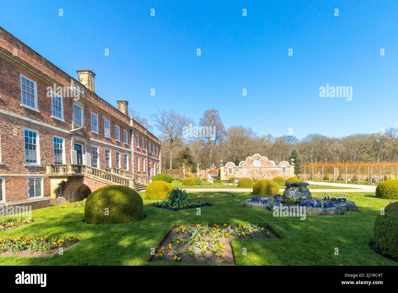 Erddig 18th Century Manor House and landscaped gardens owned by the