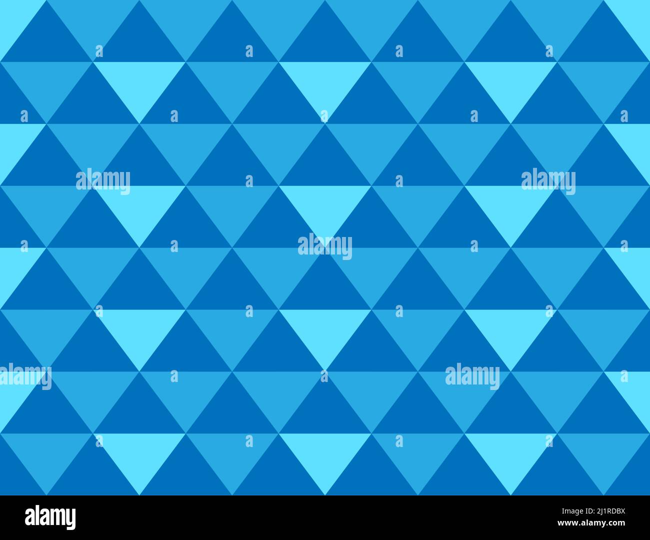 Triangle grid in a seamless repeat pattern - Vector Illustration Stock Vector