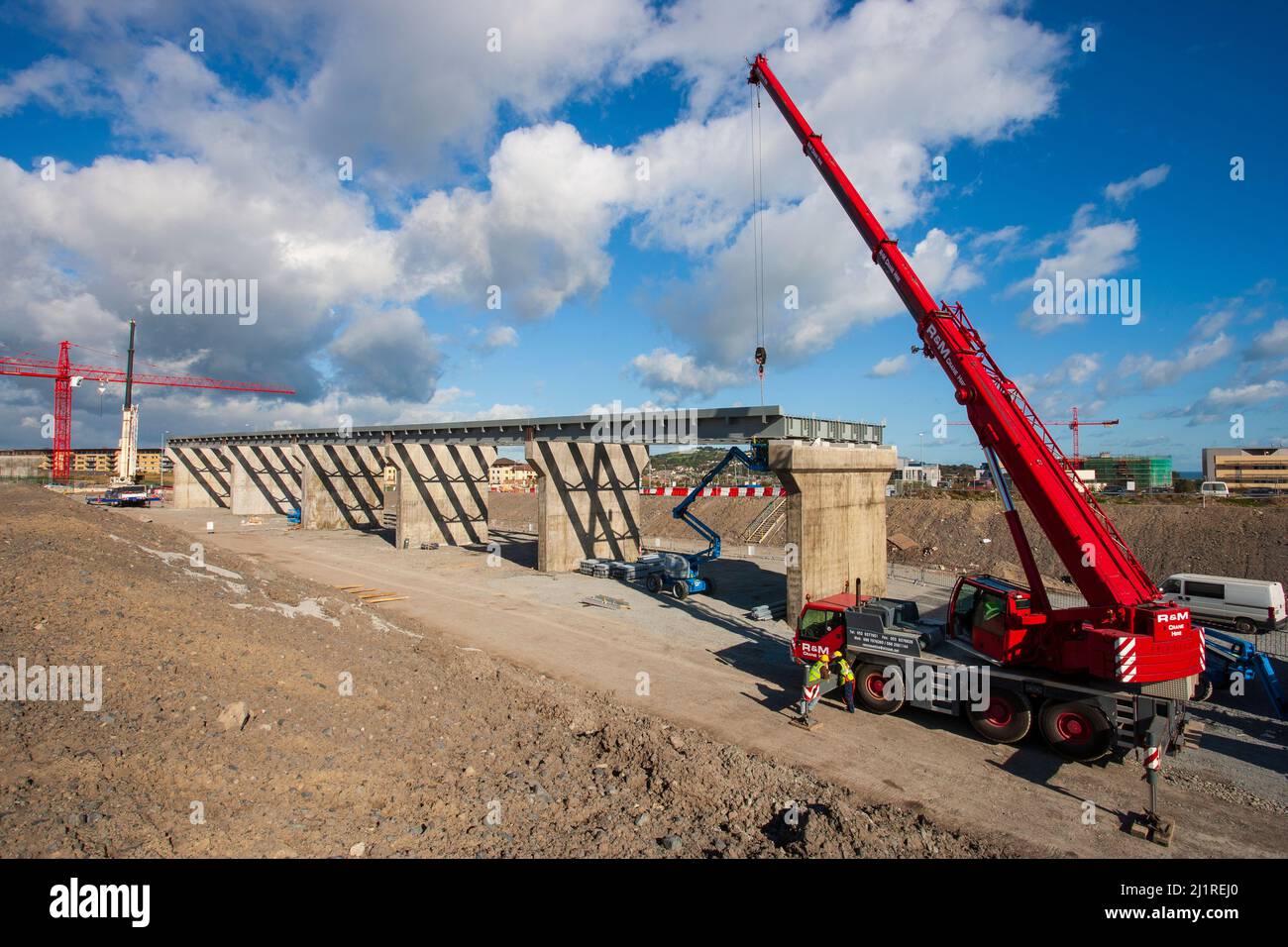 building bridge Stock Photo