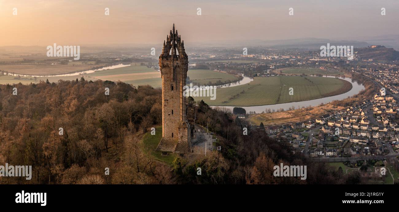 The National Wallace Monument, Stirling, Scotland, UK Stock Photo