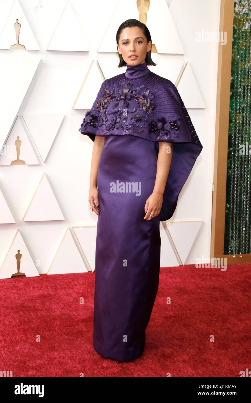 March 27, 2022, Los Angeles, CA, USA: LOS ANGELES - MAR 27:  Naomi Scott at the 94th Academy Awards at Dolby Theater on March 27, 2022 in Los Angeles, CA (Credit Image: © Kay Blake/ZUMA Press Wire) Stock Photo