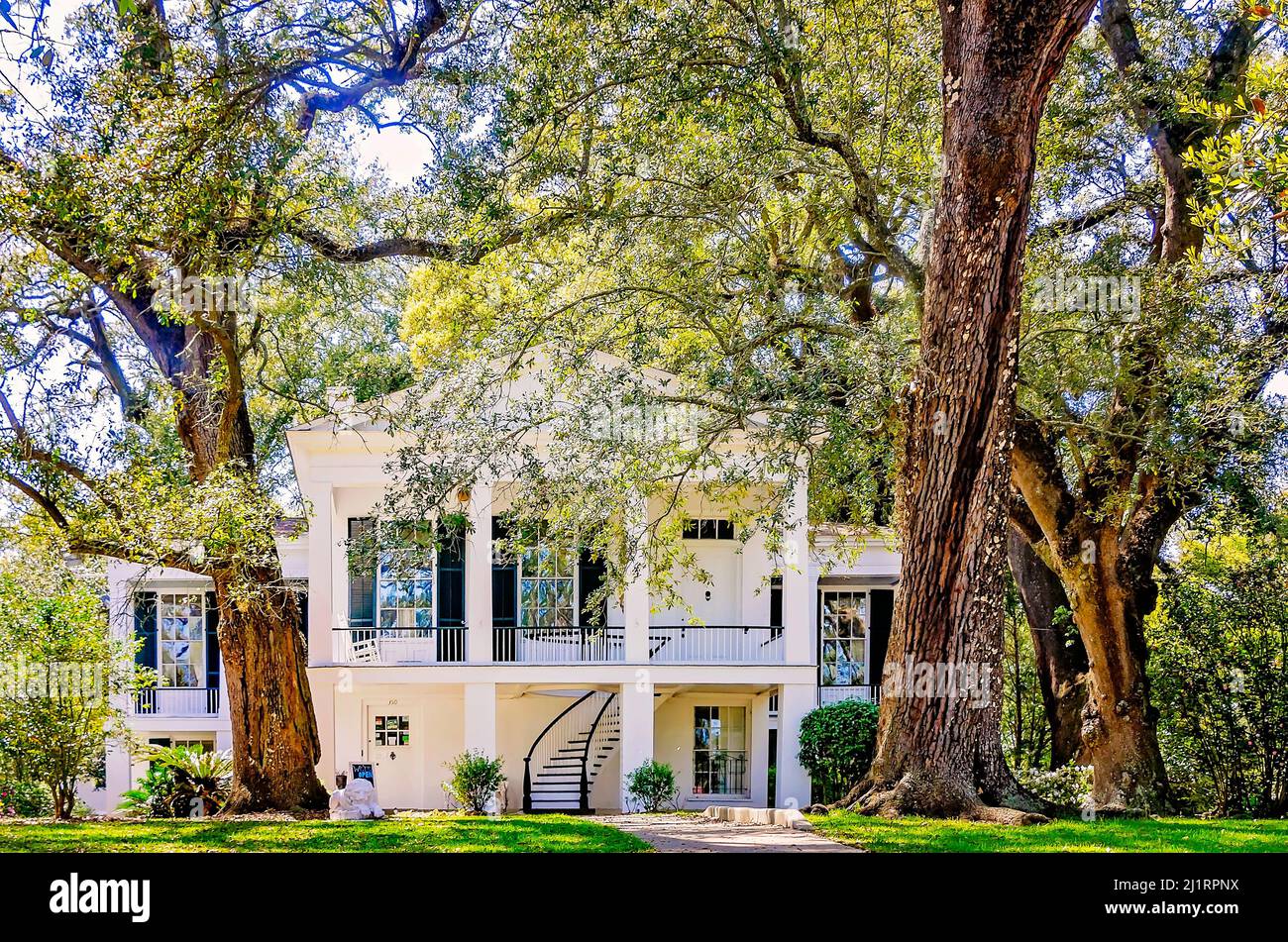 Historic Oakleigh Mansion is pictured, March 26, 2022, in Mobile
