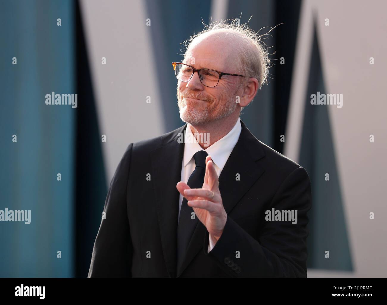Ron Howard arrives at the Vanity Fair Oscar party during the 94th Academy Awards in Beverly Hills, California, U.S., March 27, 2022. REUTERS/Danny Moloshok Stock Photo
