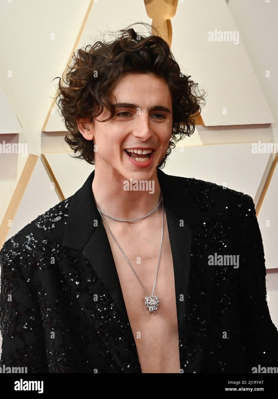 Los Angeles, United States. 27th Mar, 2022. Timothée Chalamet Arrives ...