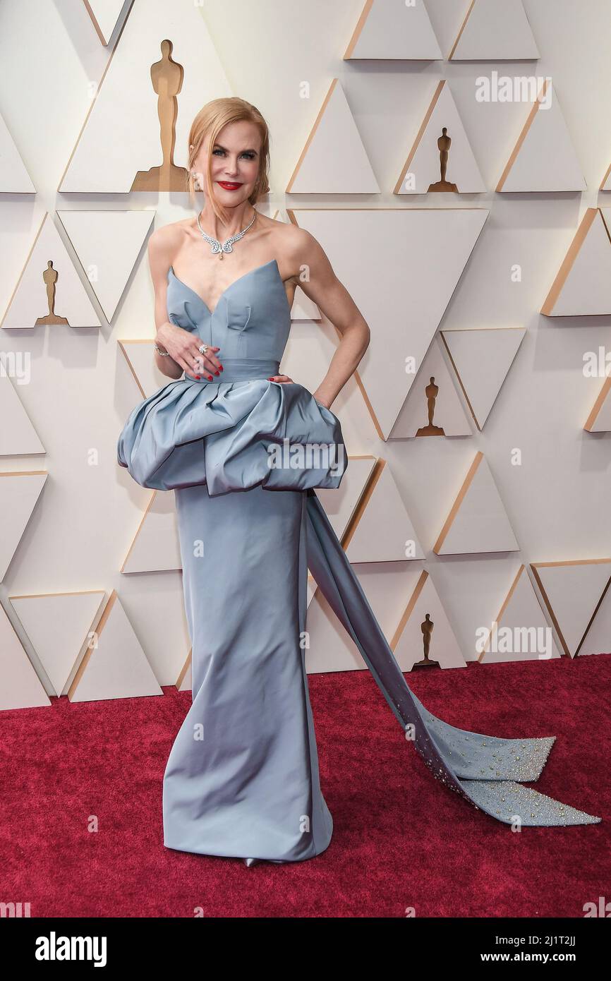 Los Angeles, USA. 27th Mar, 2022. Nicole Kidman walking on the red ...