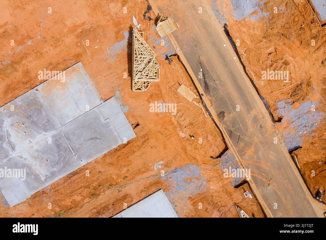 Foundation work concrete hi-res stock photography and images - Alamy